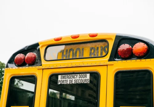 back of the bus