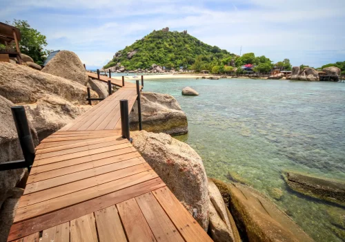 boardwalk by the ocean